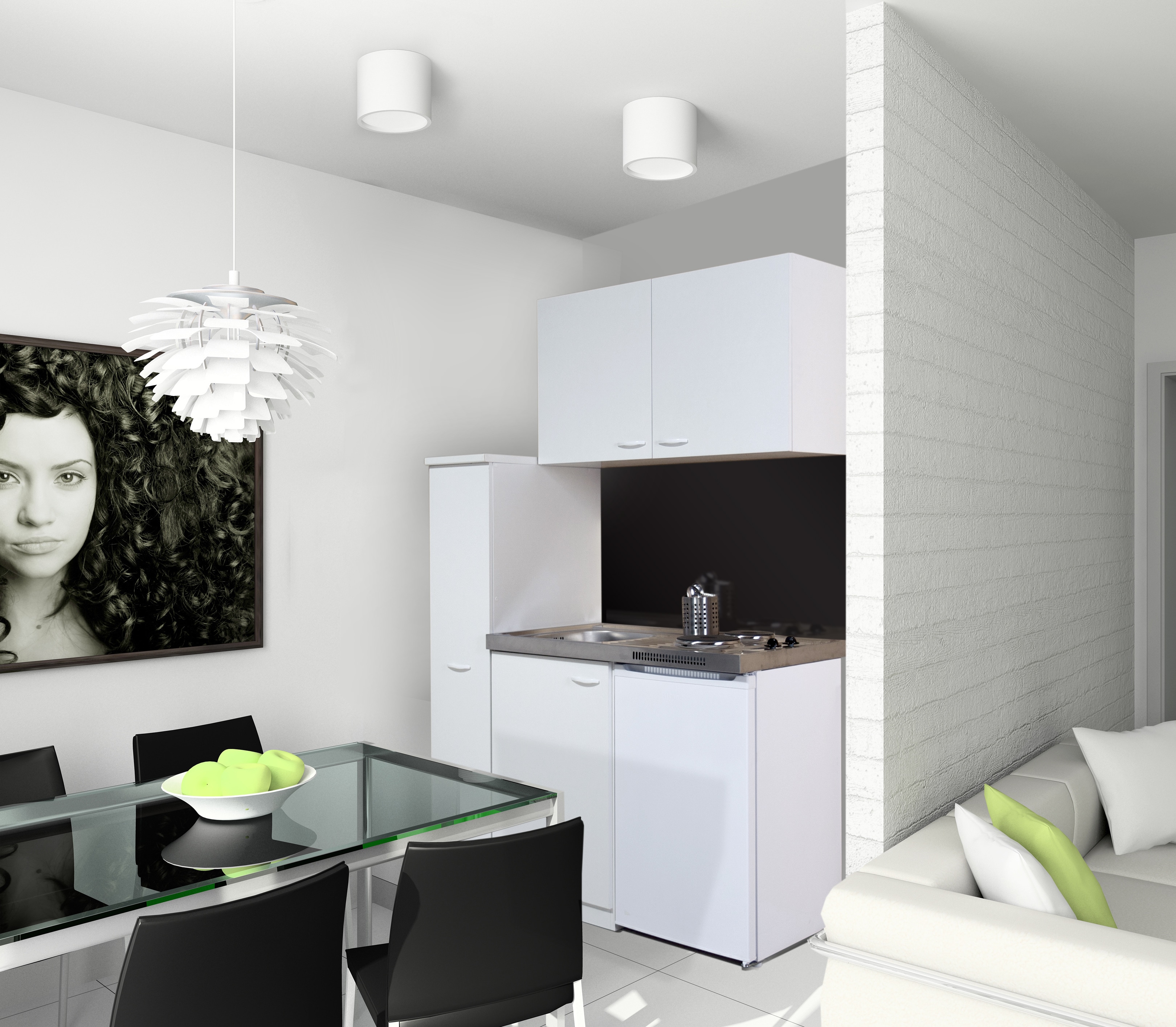 Respekta Minik&uuml;che MK130WOSCSV 130 cm Wei&szlig; 