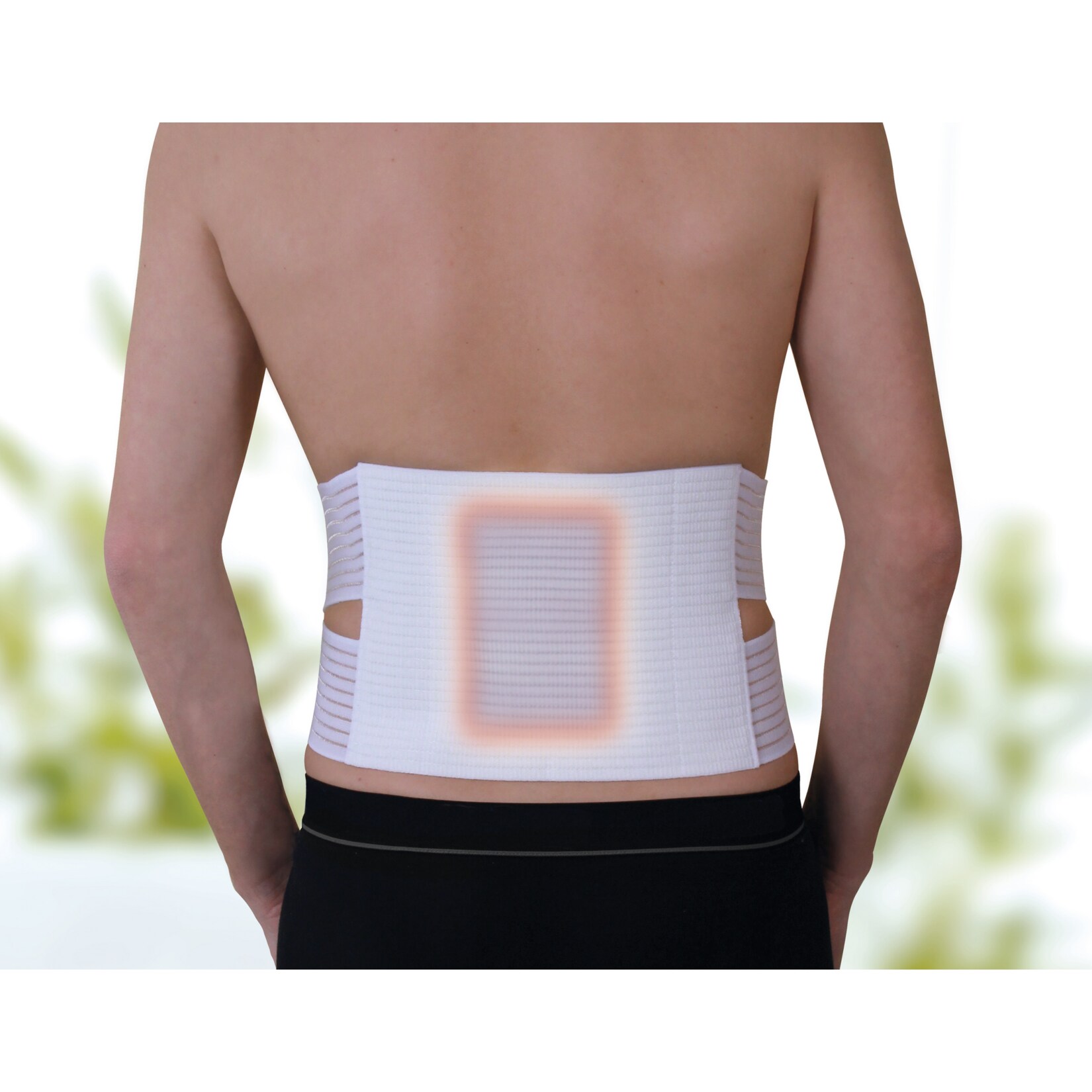 Hydas Kontur R&uuml;ckenst&uuml;tzg&uuml;rtel, mit W&auml;rme- oder Kaltanwendung Gr&ouml;&szlig;e 1: 75-95 cm Bauchumfang 