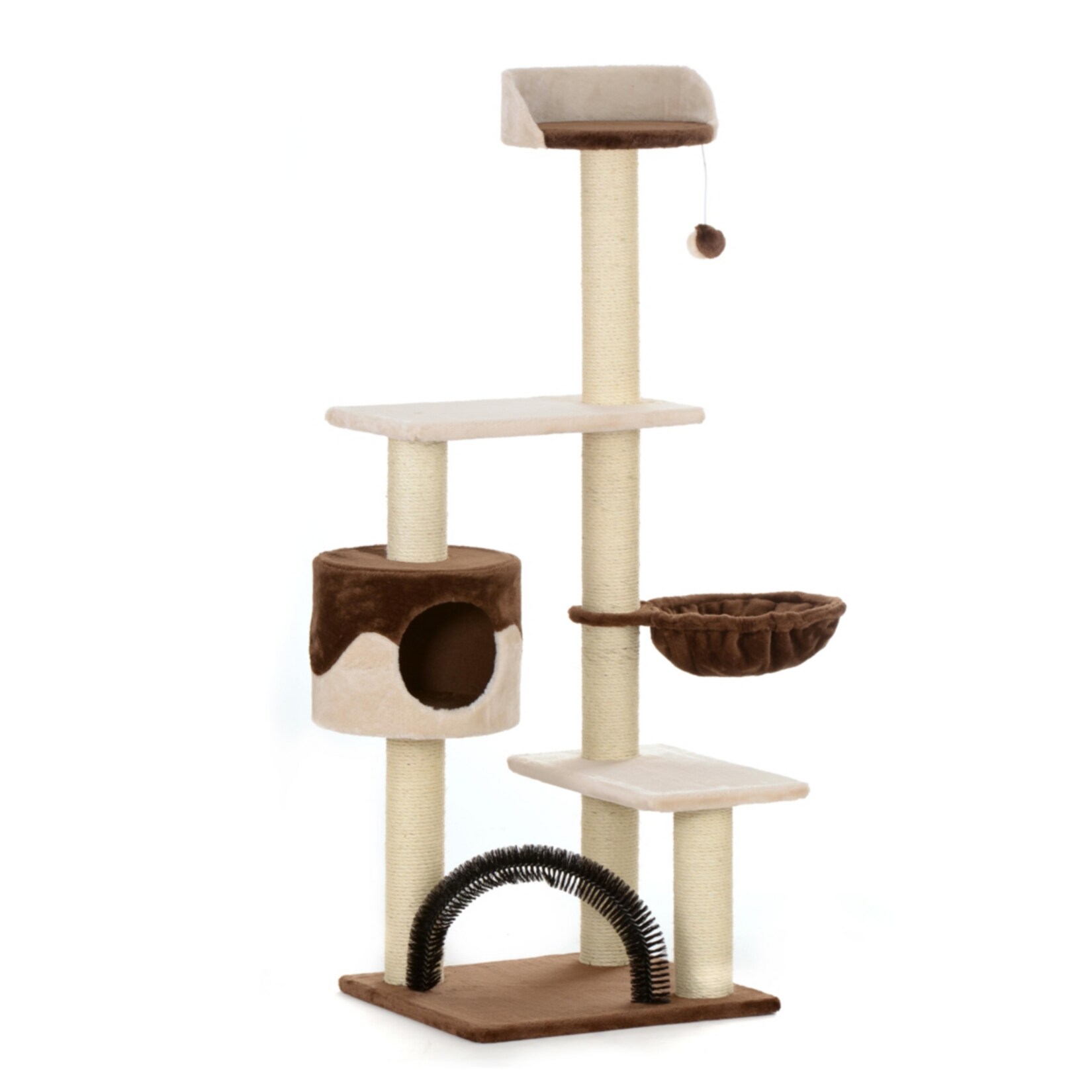 Kratzbaum Etagenboy beige-braun