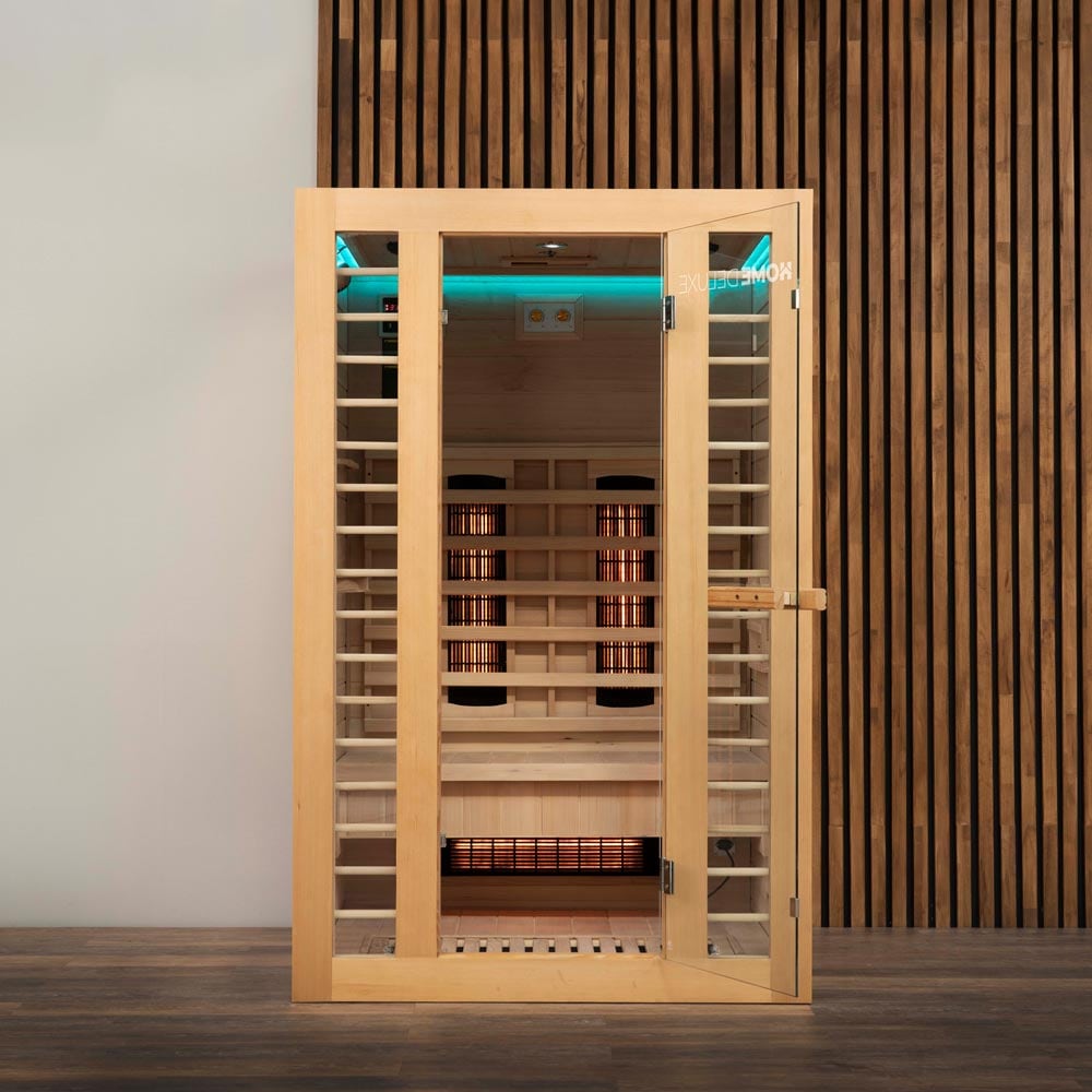 Home Deluxe Infrarotkabine Redsun M Deluxe mit Vollspektrumstrahlern 