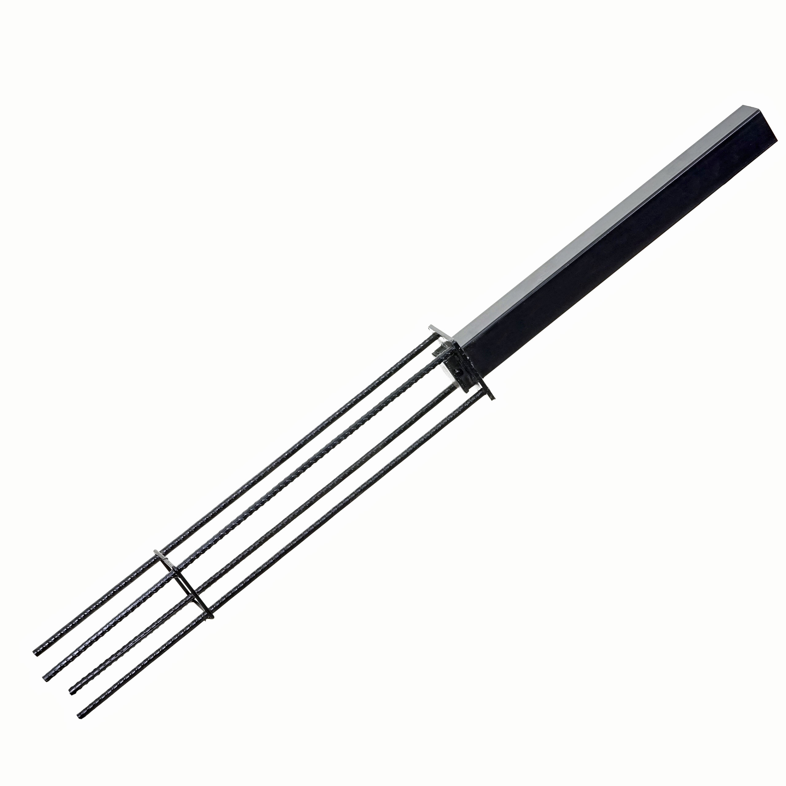 Bodenh&uuml;lse f&uuml;r Savoie-WPC-Pfosten, Bodenanker Erdanker, verzinkt 