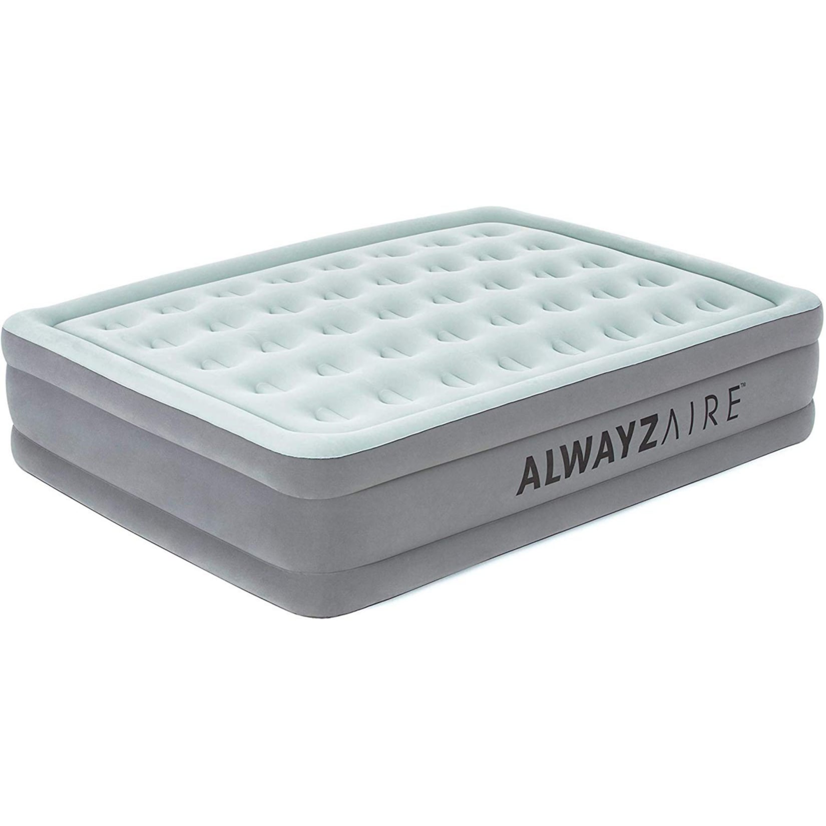 AlwayzAire Basic Luftbett mit integrierter Elektropumpe Double XL/Mid 203 x 152 x 46 cm 
