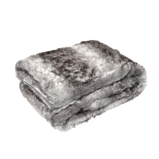 Kinzler Hochwertige Fellimitat-Wohndecke WOLF, 150 x 200 cm 