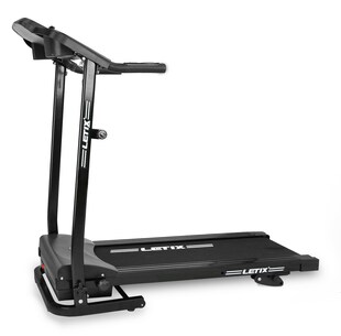 Letix Laufband - SpeedrunnerPRO mit App und Pulsgurt, schwarz 