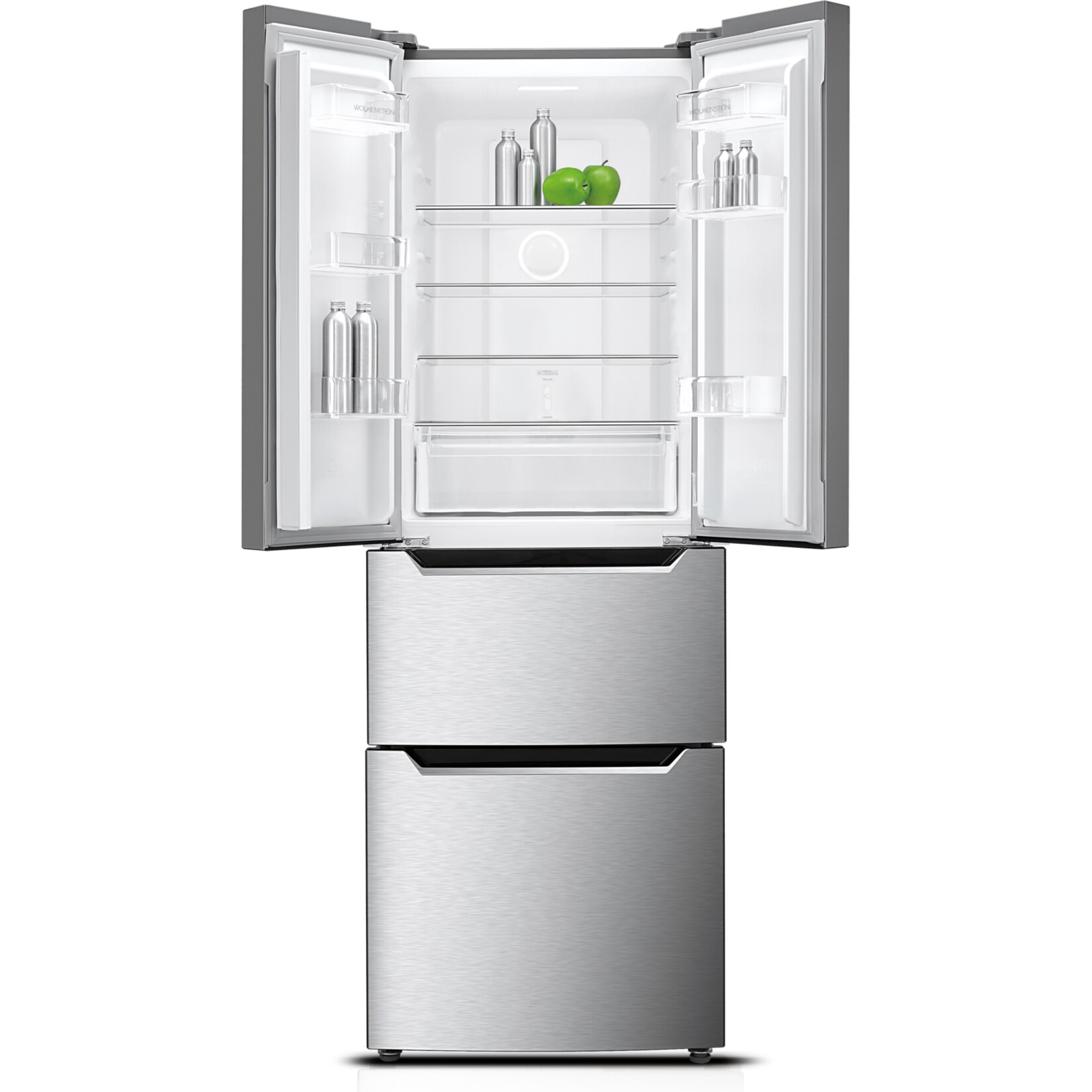 Wolkenstein French Door K&uuml;hl-Gefrierkombination FD351.4A++NF IX 