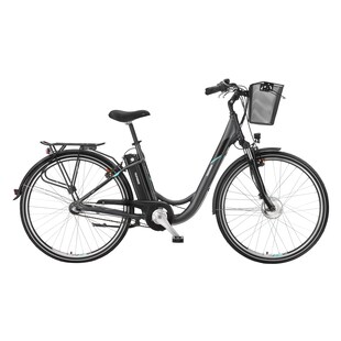 Telefunken Alu City E-Bike 28" Multitalent RC830 3-Gang Nabenschaltung anthrazit 