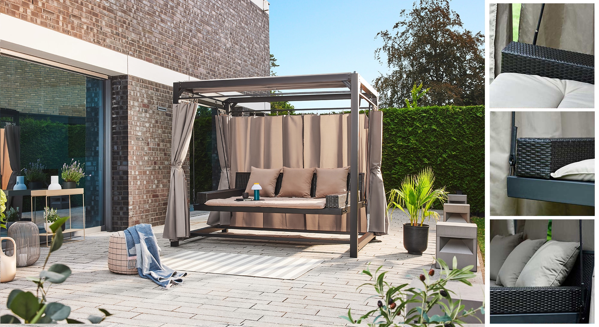 Home Deluxe Set Pavillon Provence - Kissenset 