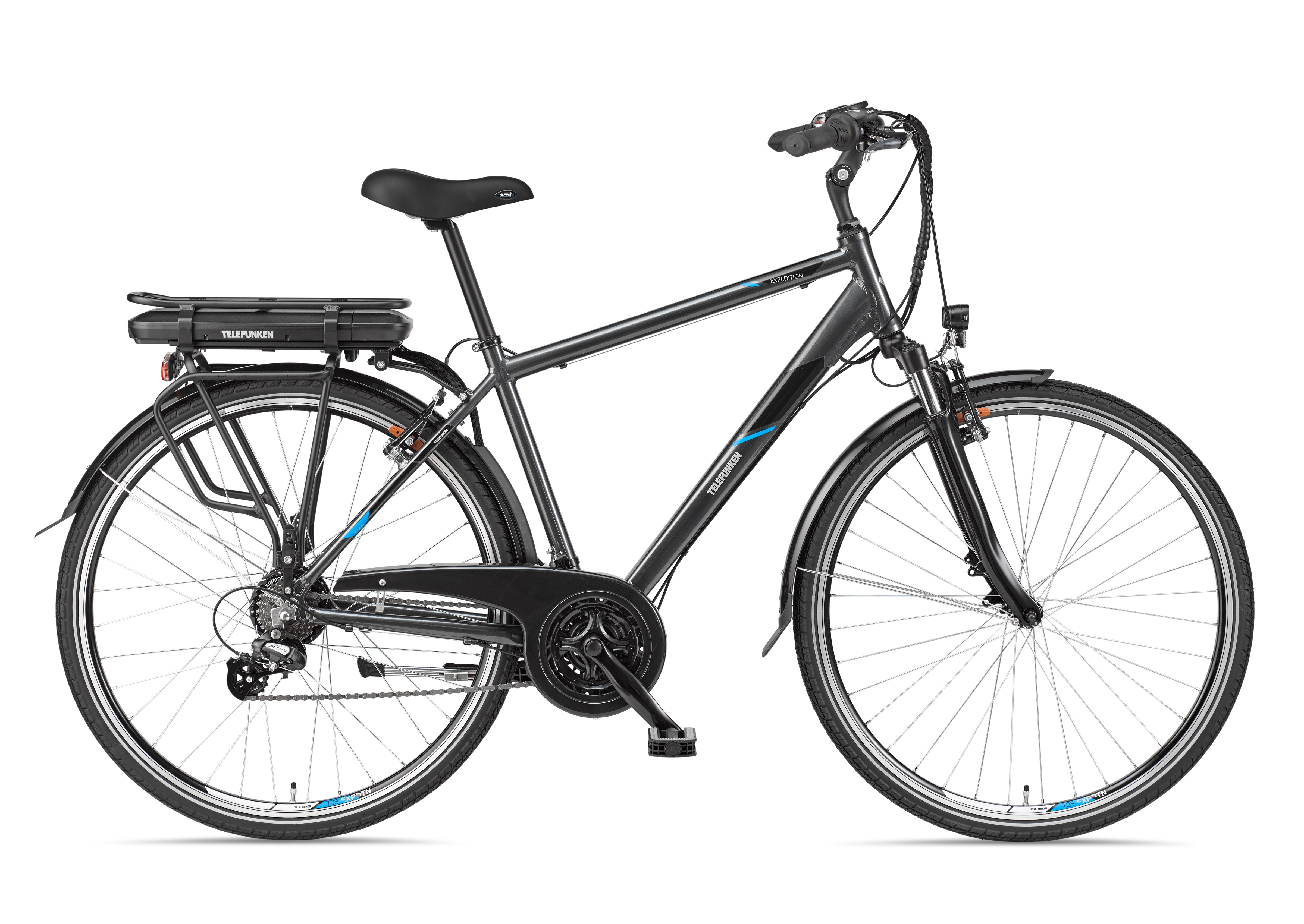 Telefunken XT481 Expedition 28" Trekking E-Bike Herren 