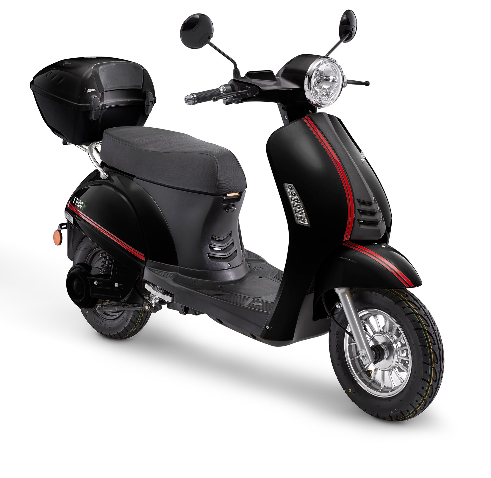 E3000 E-Roller 25 km/h schwarz