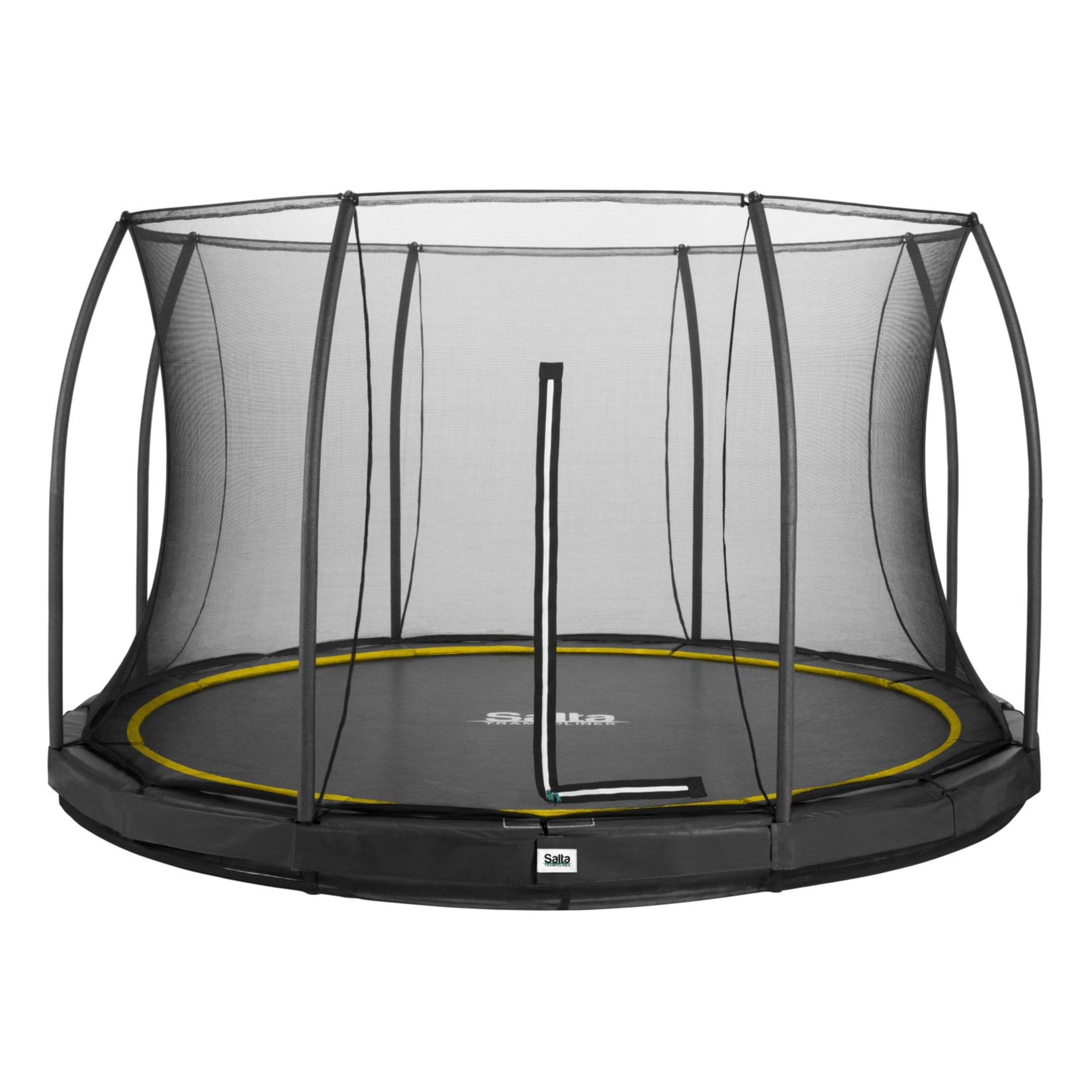 Salta Trampoline - Comfort Edition Ground - rund - &Oslash;366cm - Schutzrand Schwarz 