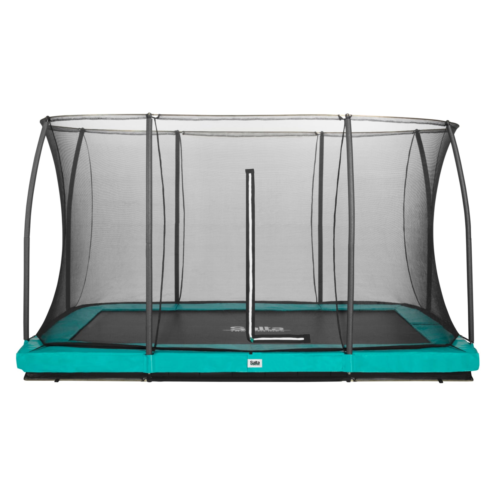Salta Trampoline - Comfort Edition Ground- rechteckig - 366 x 244cm - Schutzrand Gr&uuml;n 