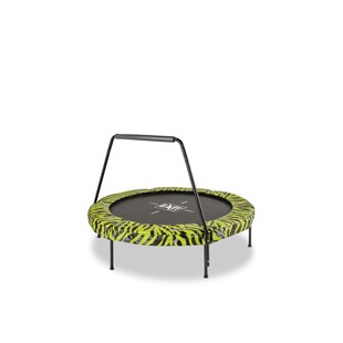 EXIT Tiggy Junior Trampoline ø140cm Lime + Griffstange 