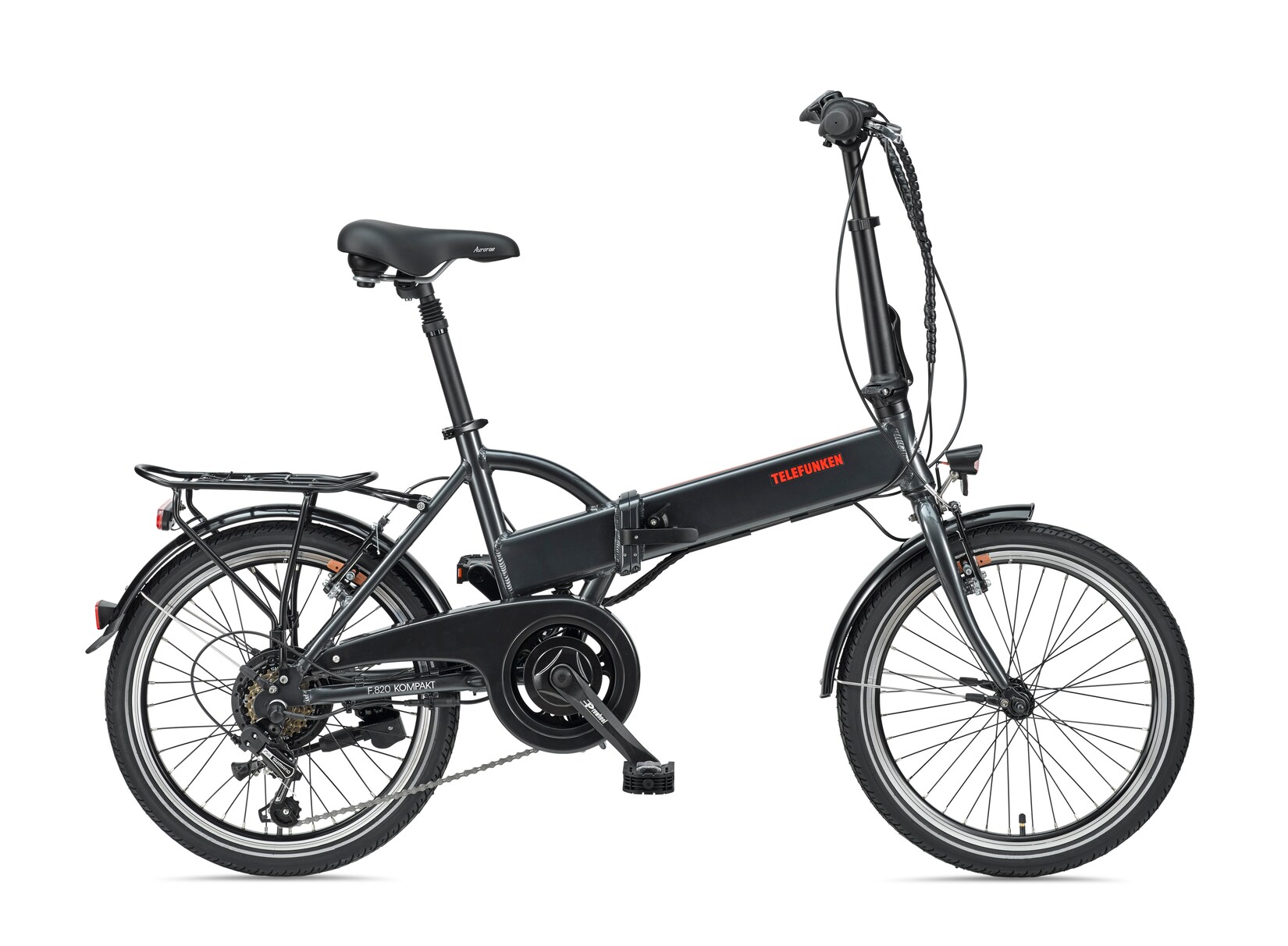 Telefunken 20" Alu Falt E-Bike kompakt F820