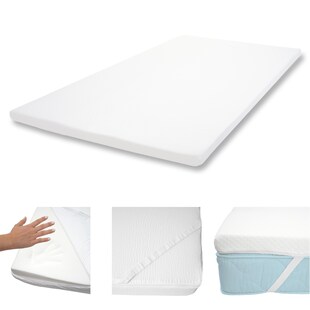 6cm Memoryfoam-Matratzentopper MCW-E63, Topper Matratzenauflage Matratzenschoner ~ 140x200cm Viscoschaum 