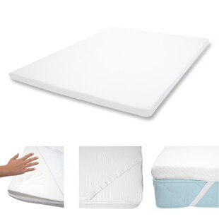 6cm Memoryfoam-Matratzentopper MCW-E63, Topper Matratzenauflage Matratzenschoner ~ 180x200cm Viscoschaum 