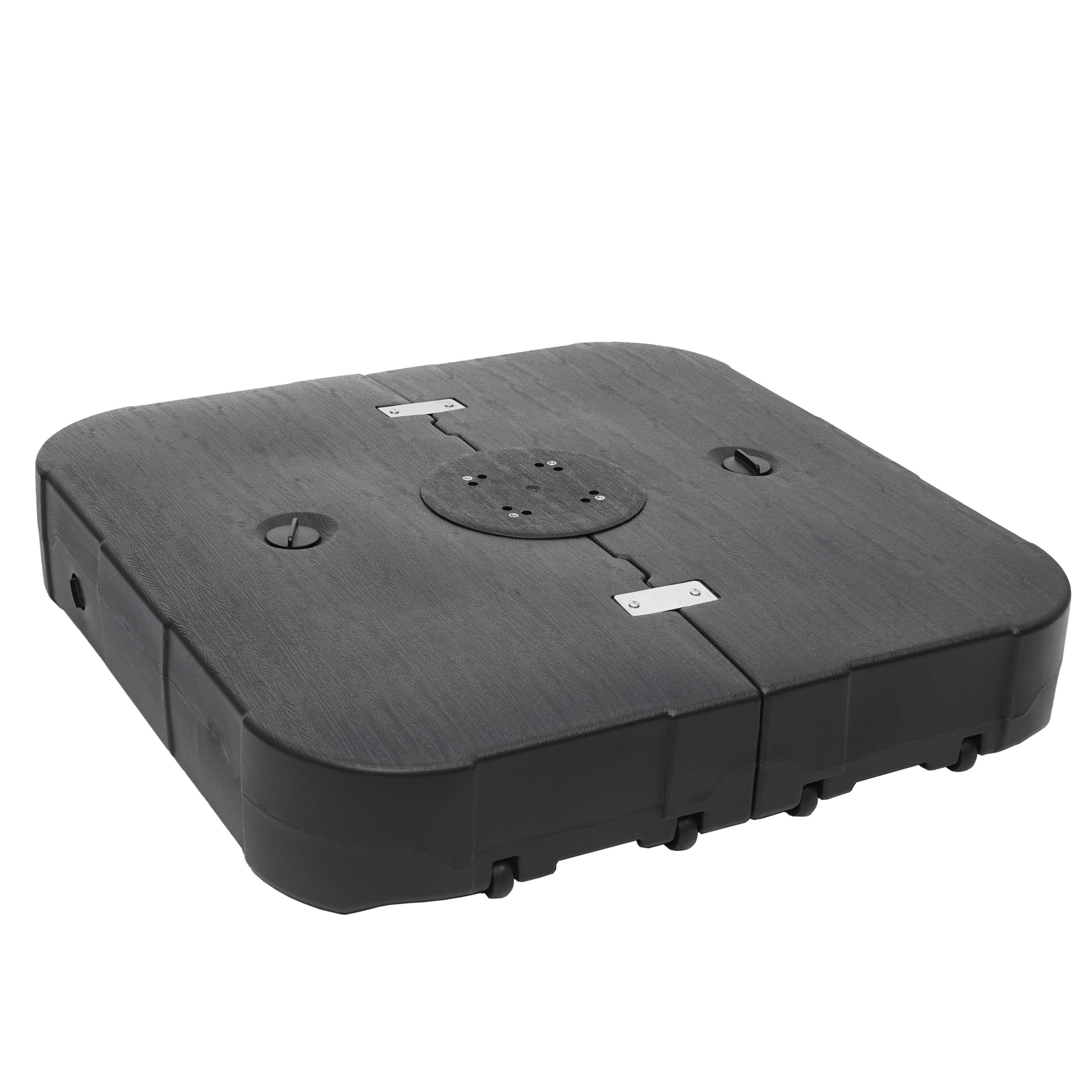 Schirmst&auml;nder XXL MCW-F54, Ampelschirmst&auml;nder Marktschirmst&auml;nder, rollbar bef&uuml;llbar 180kg universell passend 