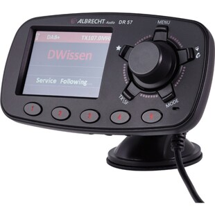 Albrecht DR 57 Autoradio-­Adapter 