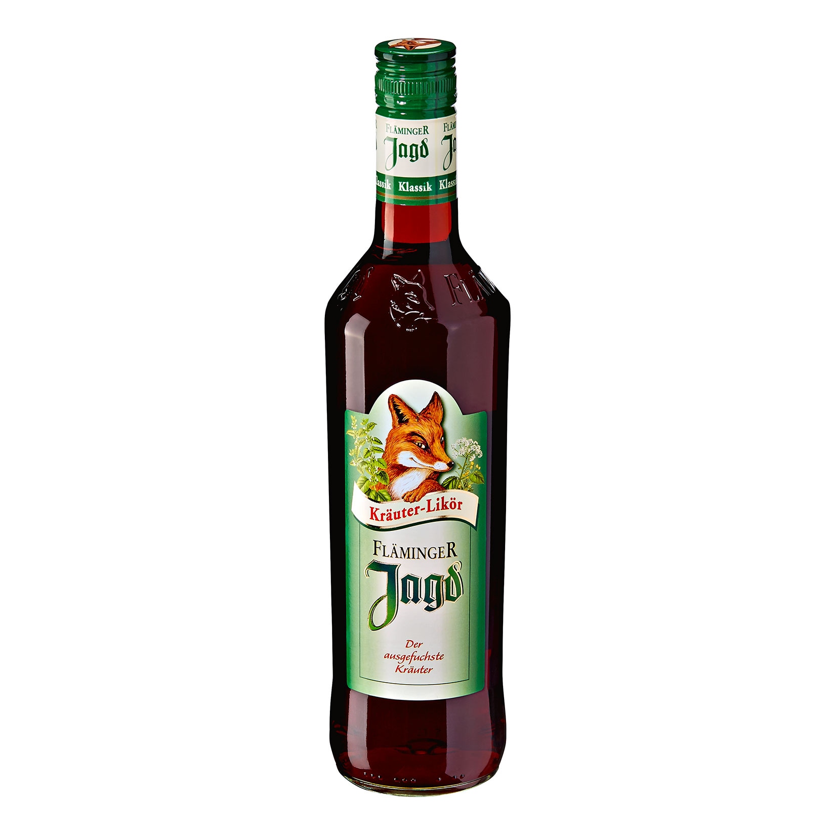Fl&auml;minger Jagd Kr&auml;uterlik&ouml;r 30,0 % vol 0,7 Liter - Bild 1