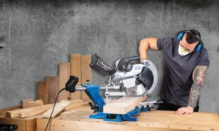 Scheppach HM140L Kapp-Zugsäge 