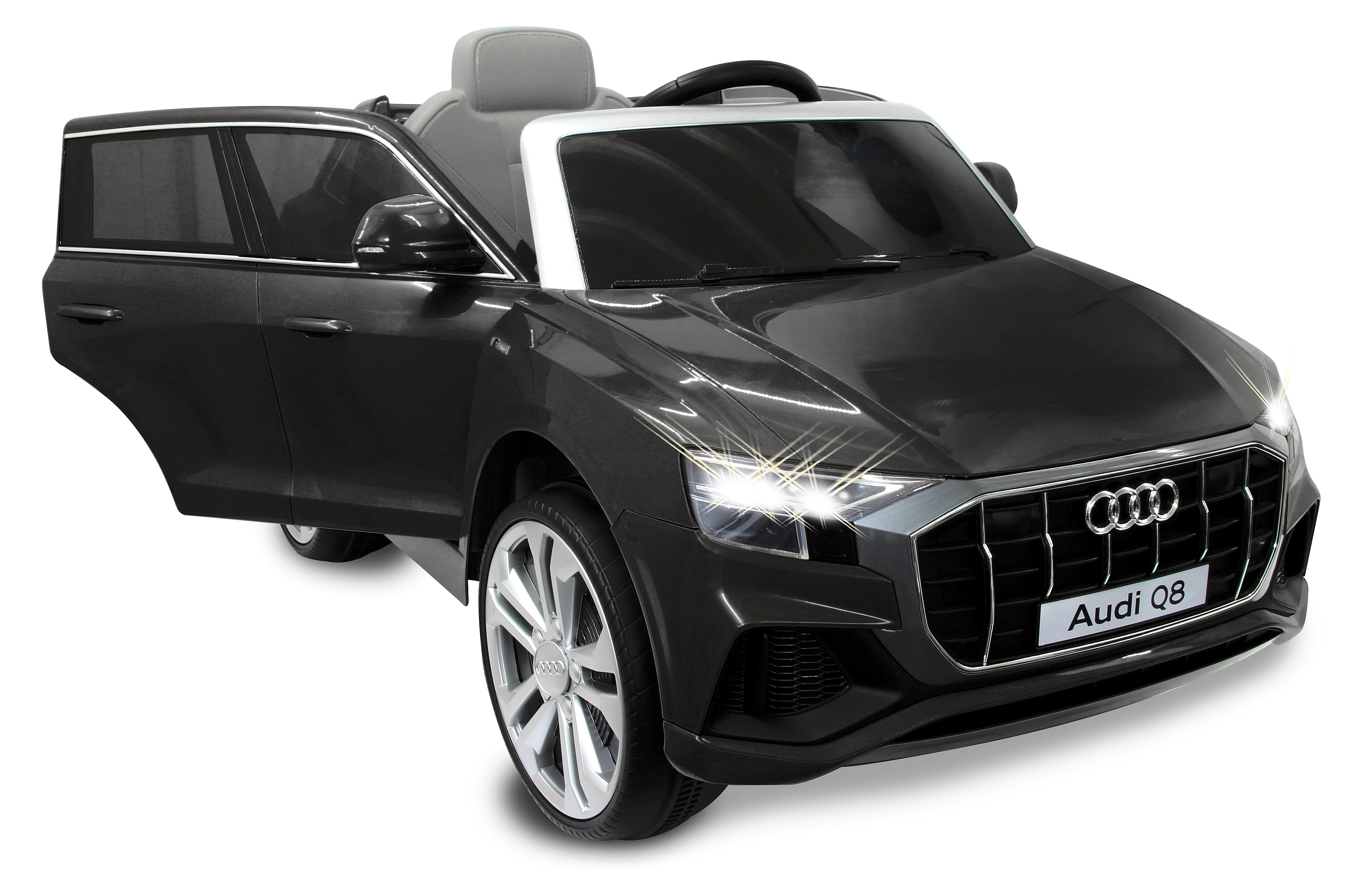 Ride-on Audi Q8 schwarz 12V 