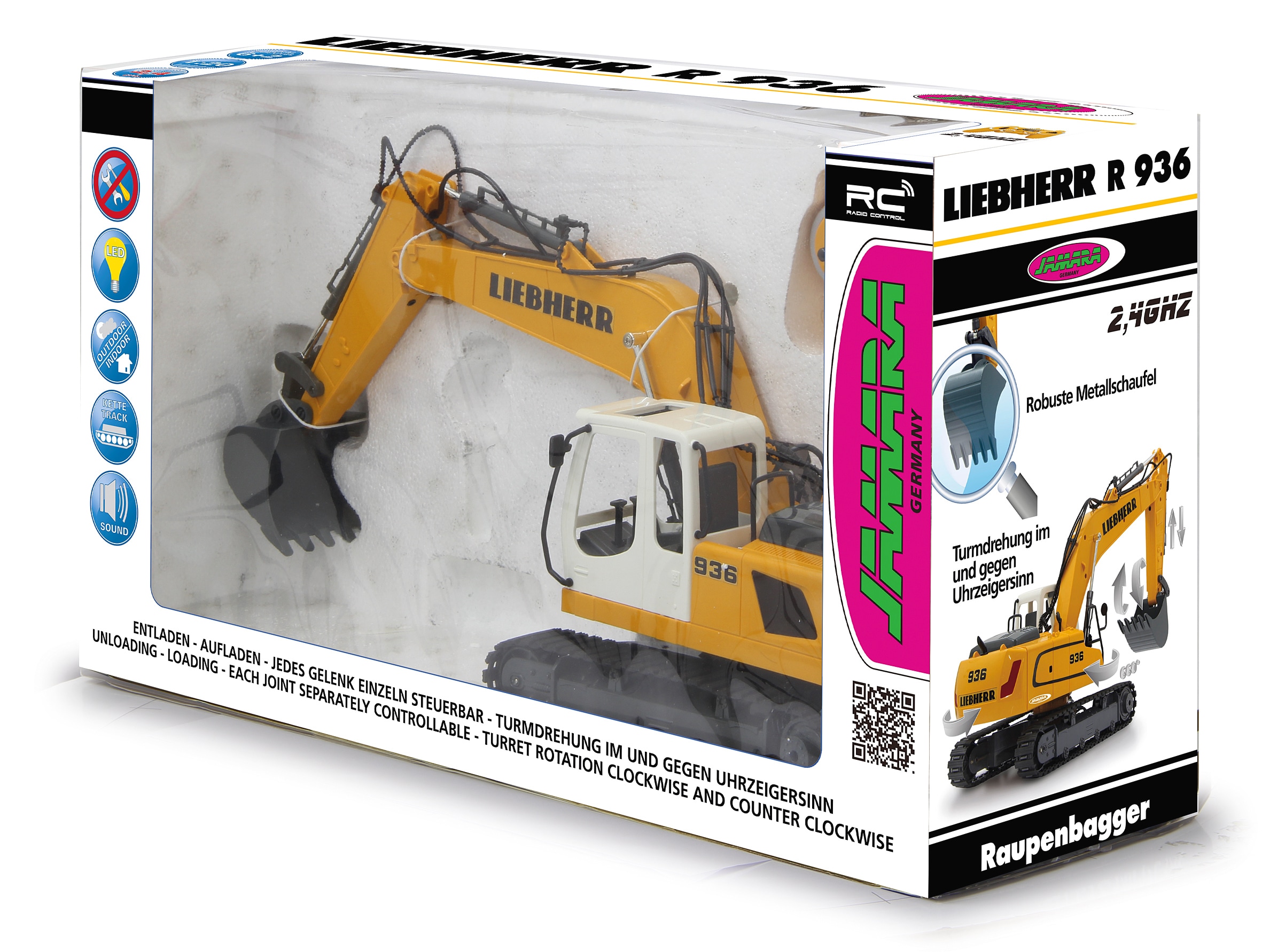 Bagger Liebherr R936 1:20 2,4G 