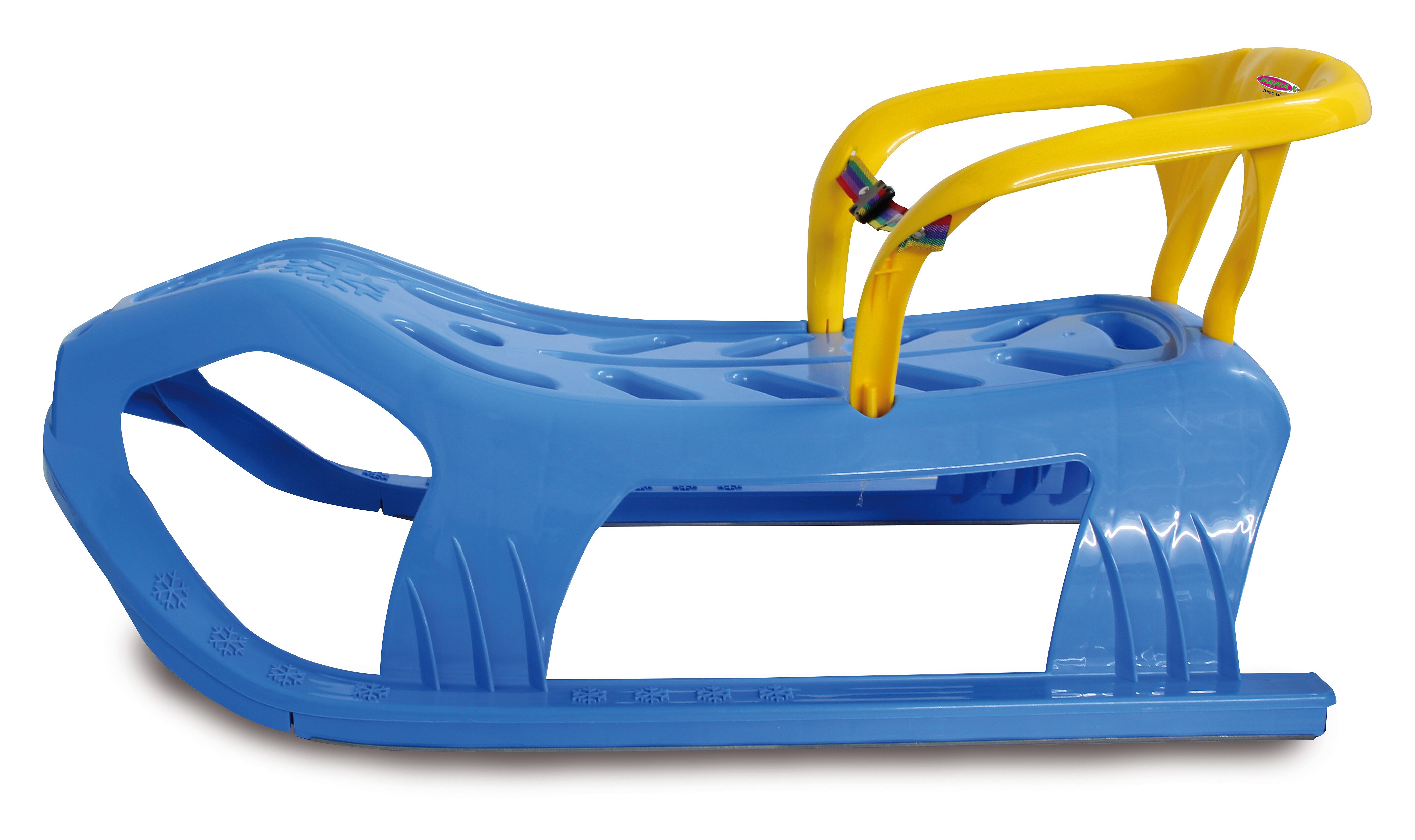Snow Play Schlitten 90cm blau 