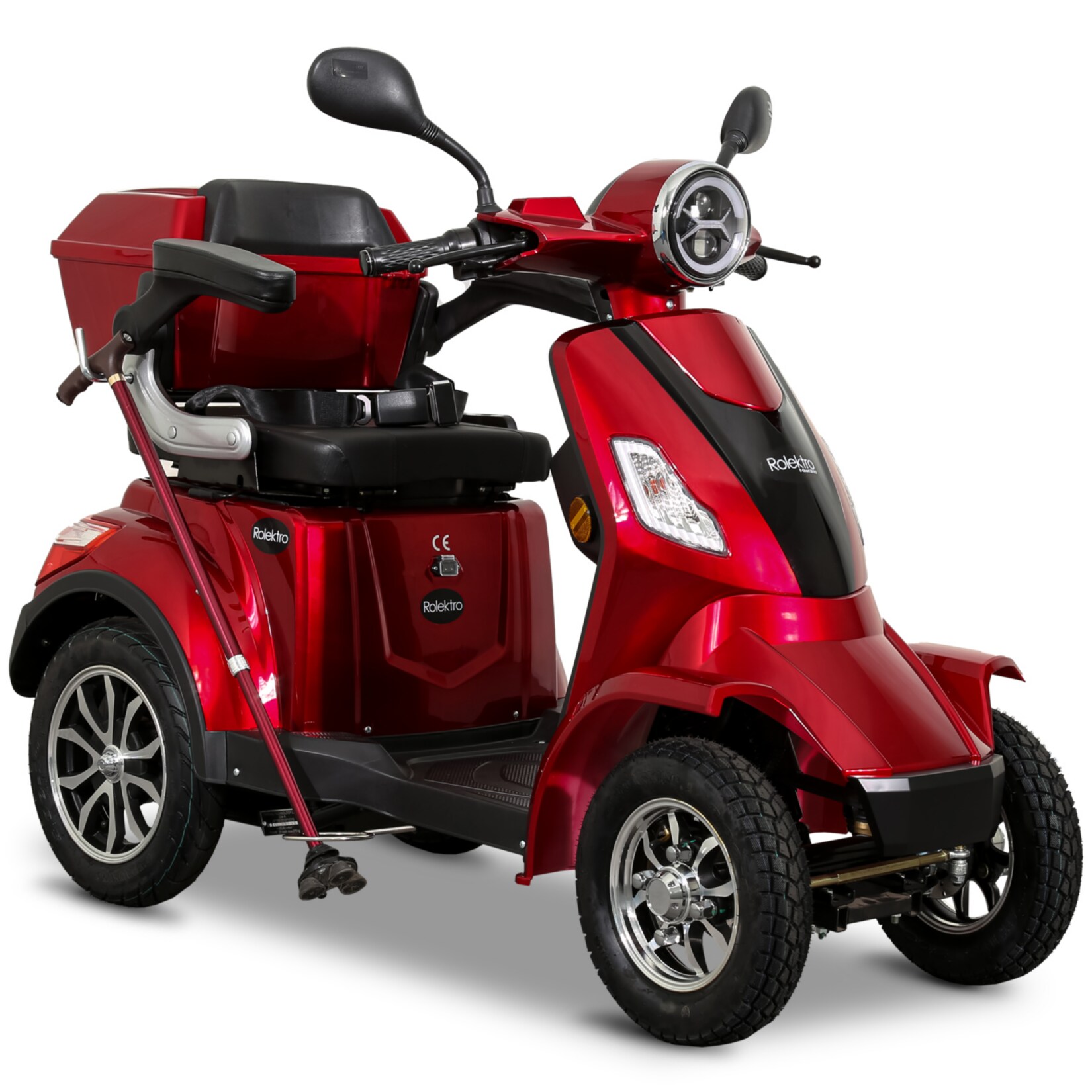 Rolektro, E-Quad 25 V.3 Lithium rot