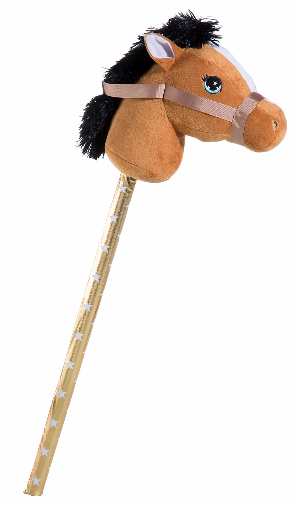 Steckenpferd mittelbraun 70 cm