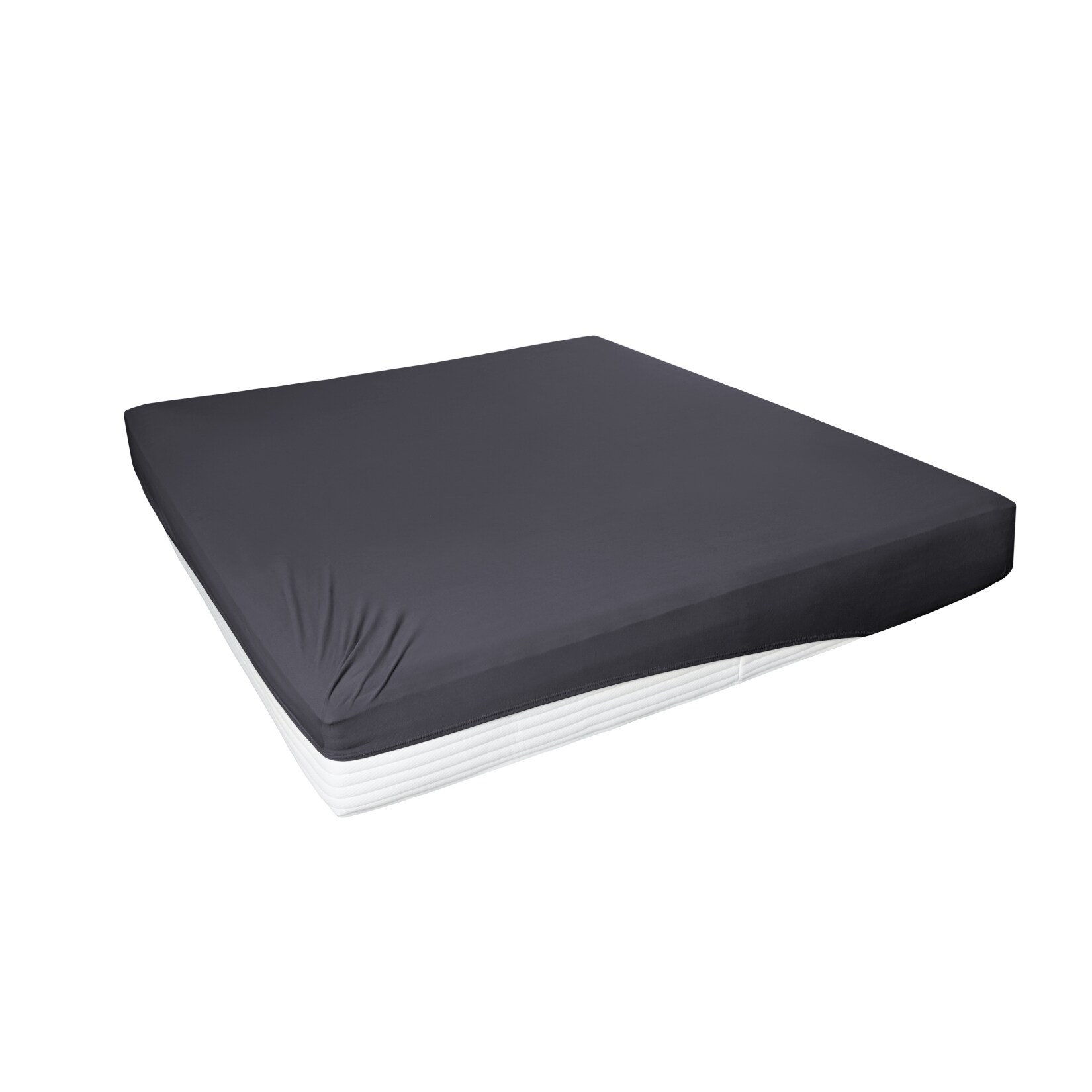 Elastan Jersey Spannbetttuch anthrazit versch. Gr&ouml;&szlig;en 