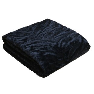 MESANA- Flausch Wende Wohndecke versch. Farben 