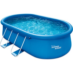 Summer Waves Quick Set Pool 457x305x107 cm blau 