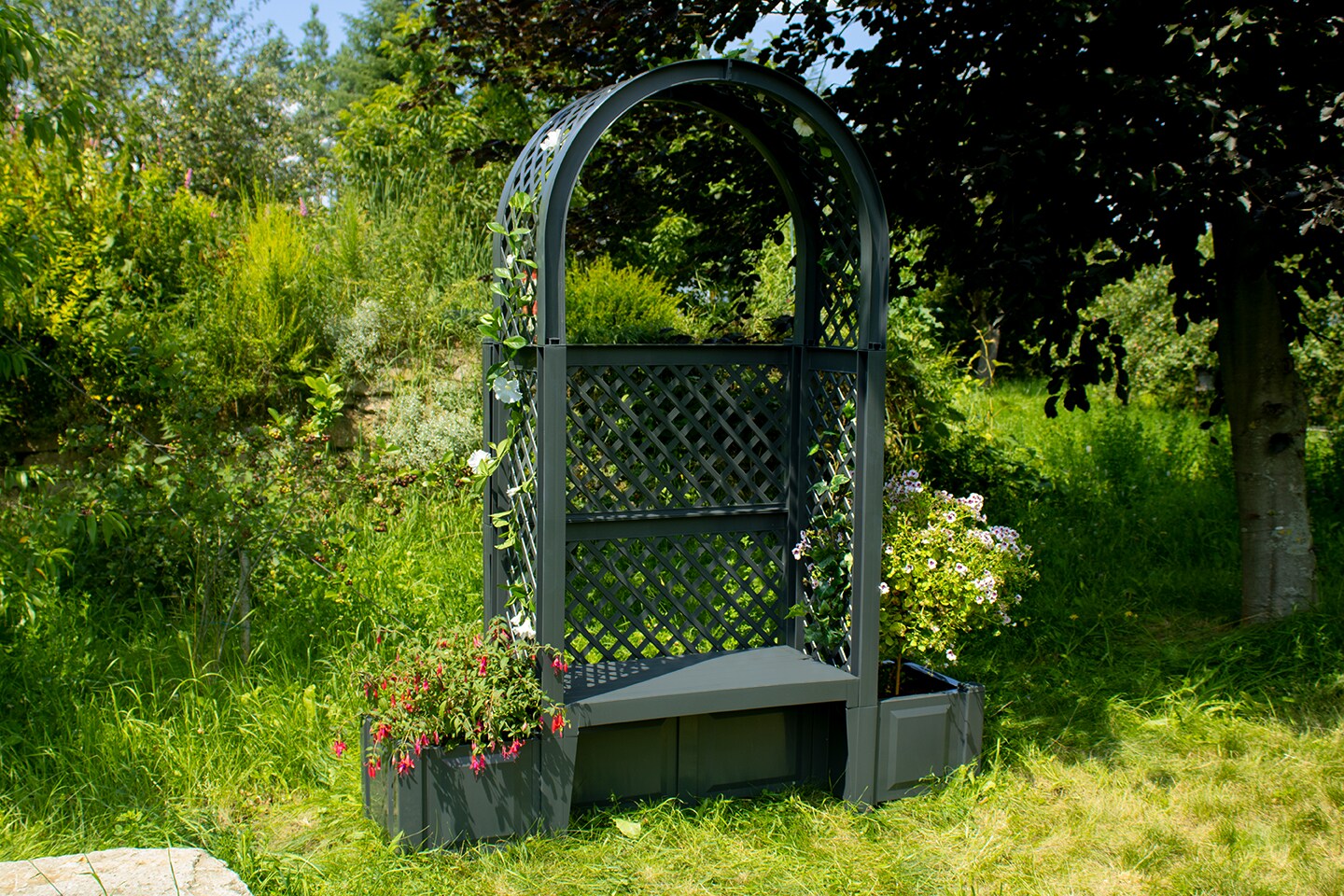 Gartenbank "Amsterdam", anthrazit