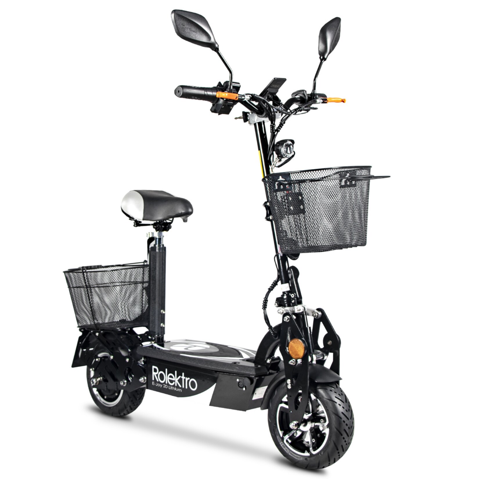 , E-Joy Elektro-Scooter 20 Lithium, Schwarz, 36V-20AH Akku, 500 Watt