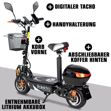 Die besten Handyhalterungen für den E-Scooter - E-Roller mit