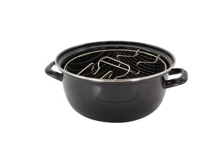 Pommes-Frites-Topf emailliert, 24 cm 