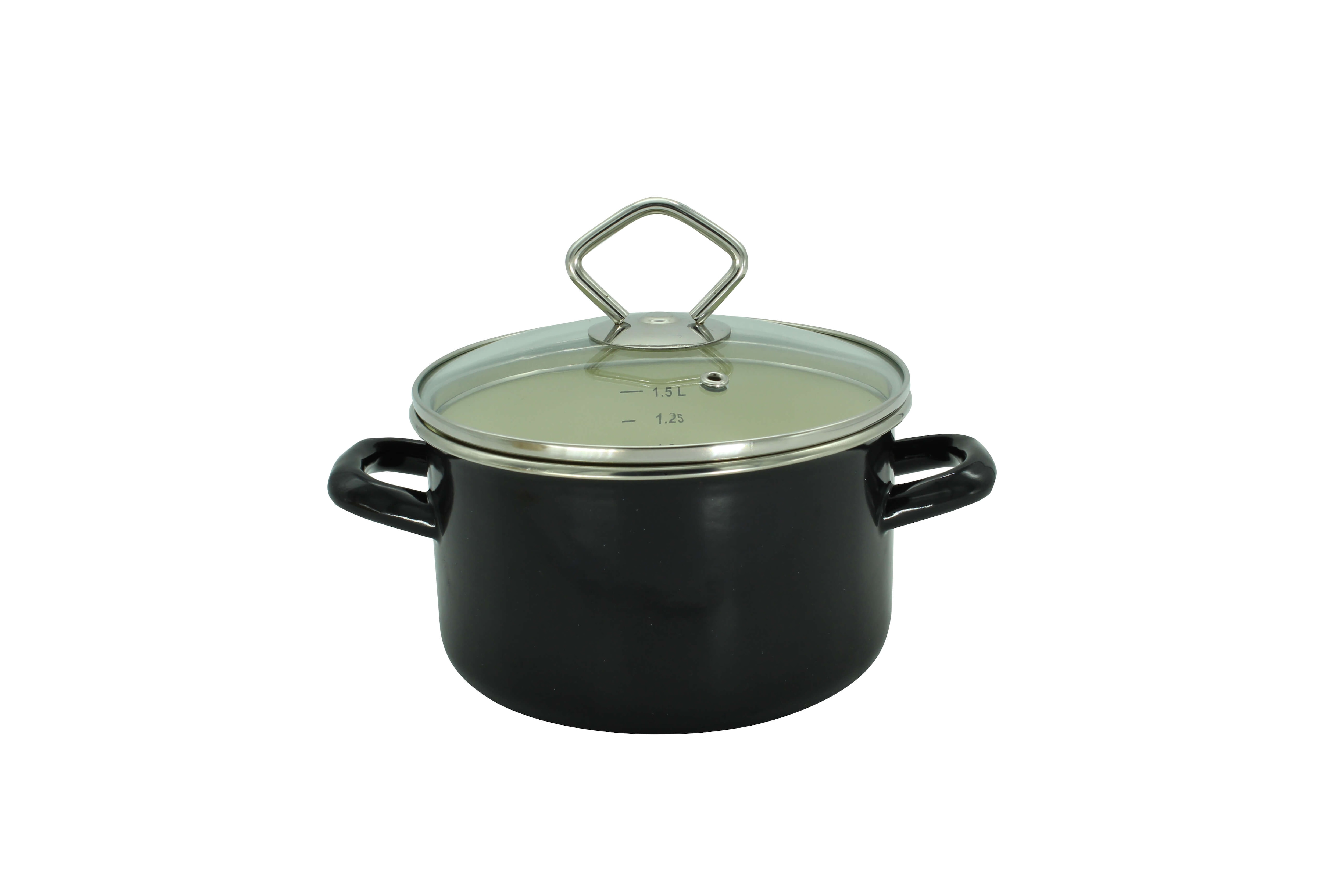 Fleischtopf Serie TRIEST emailliert, 16 cm 