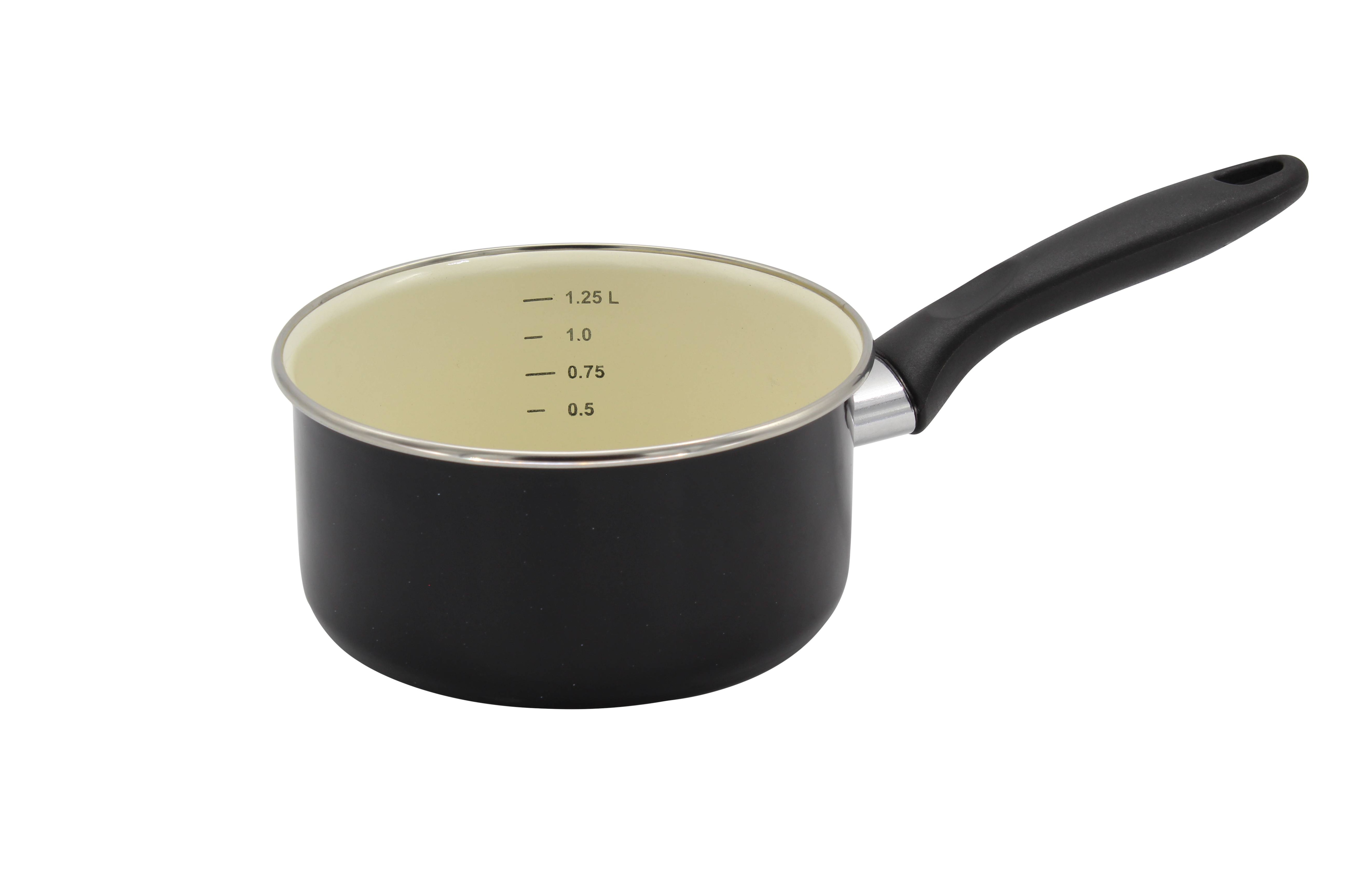 Stieltopf Serie TRIEST emailliert, 16 cm 