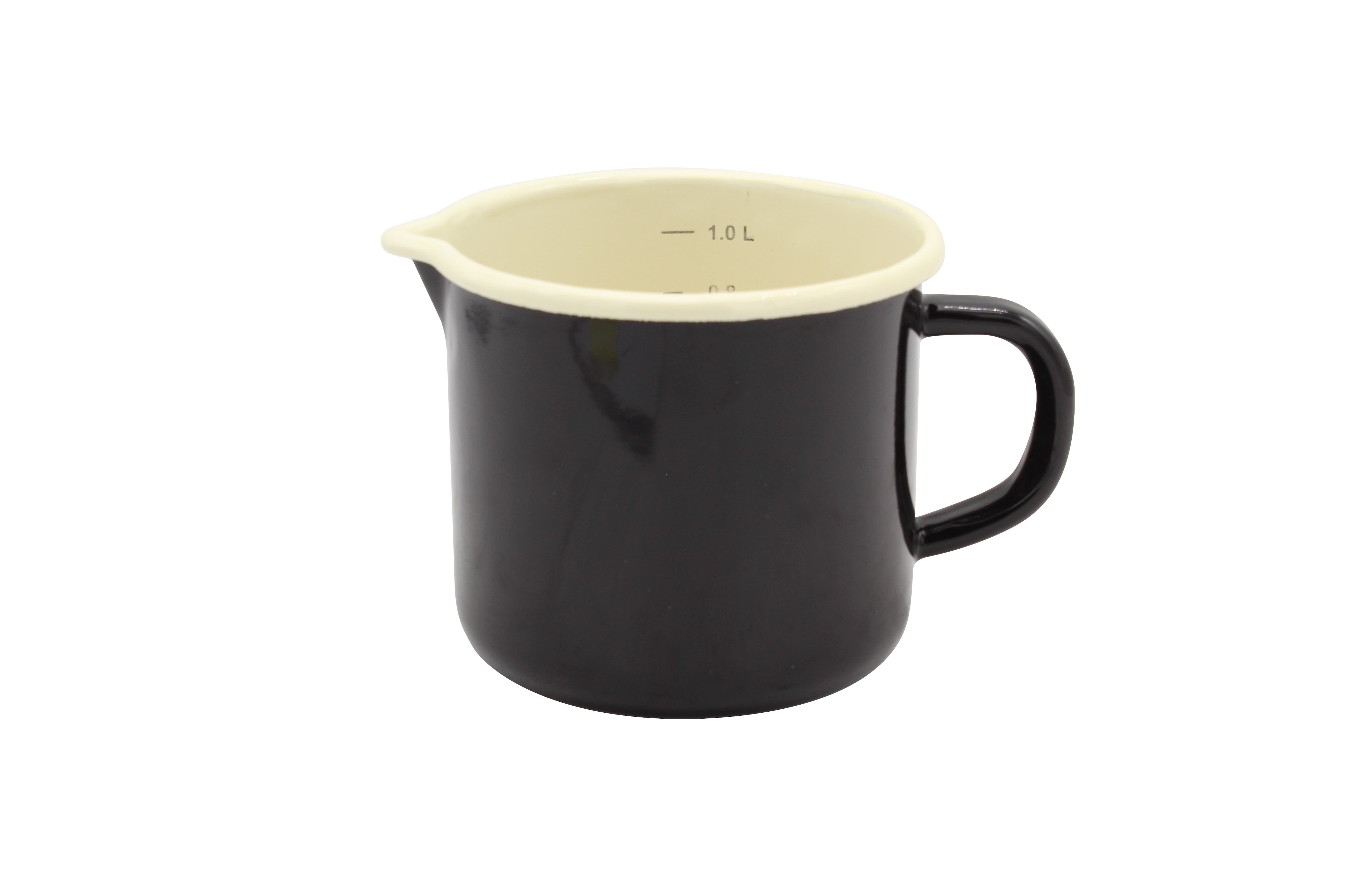 Milchtopf Serie TRIEST emailiert,16 cm 