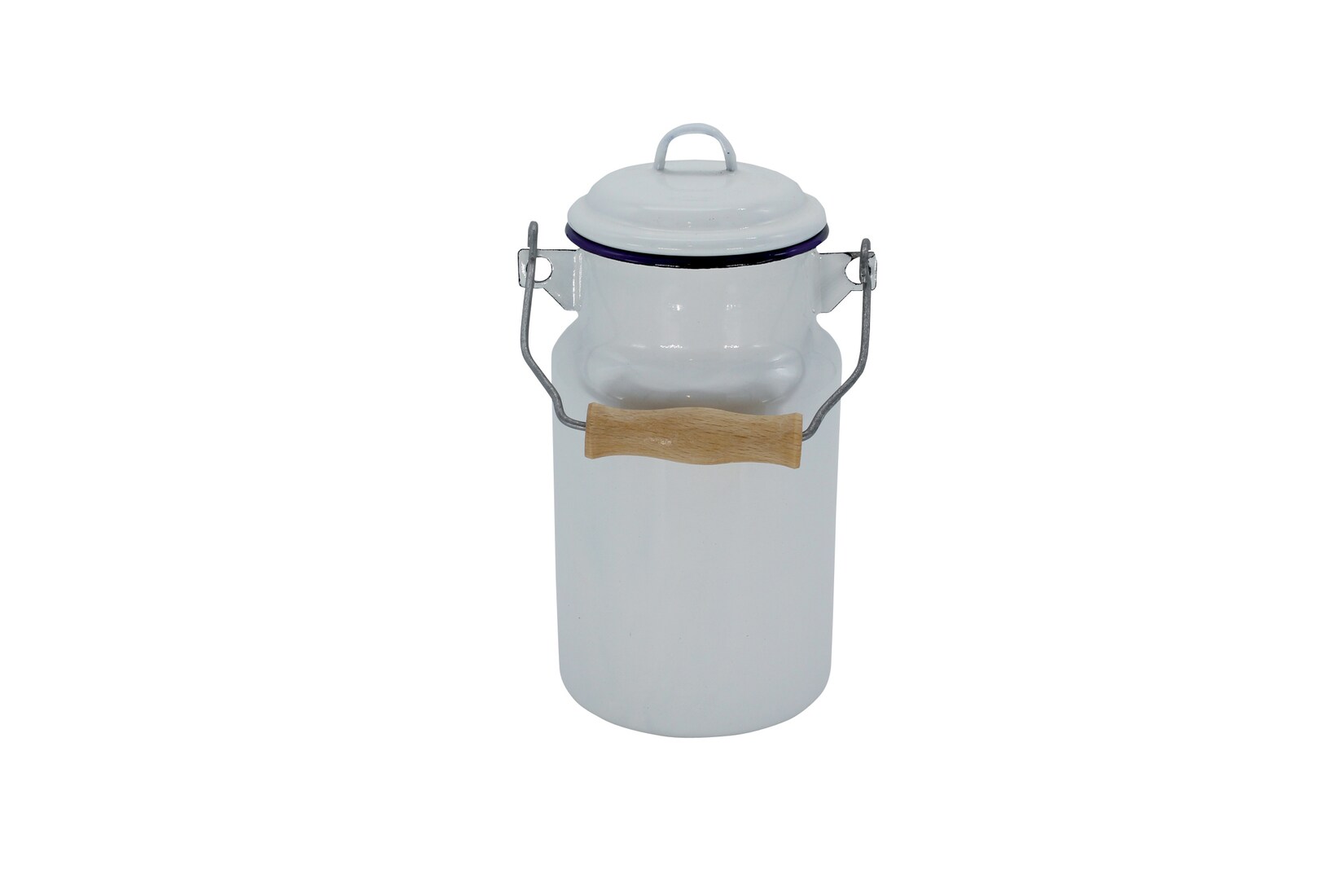 Milchkanne Serie HUSUM emailiert, 2 Liter