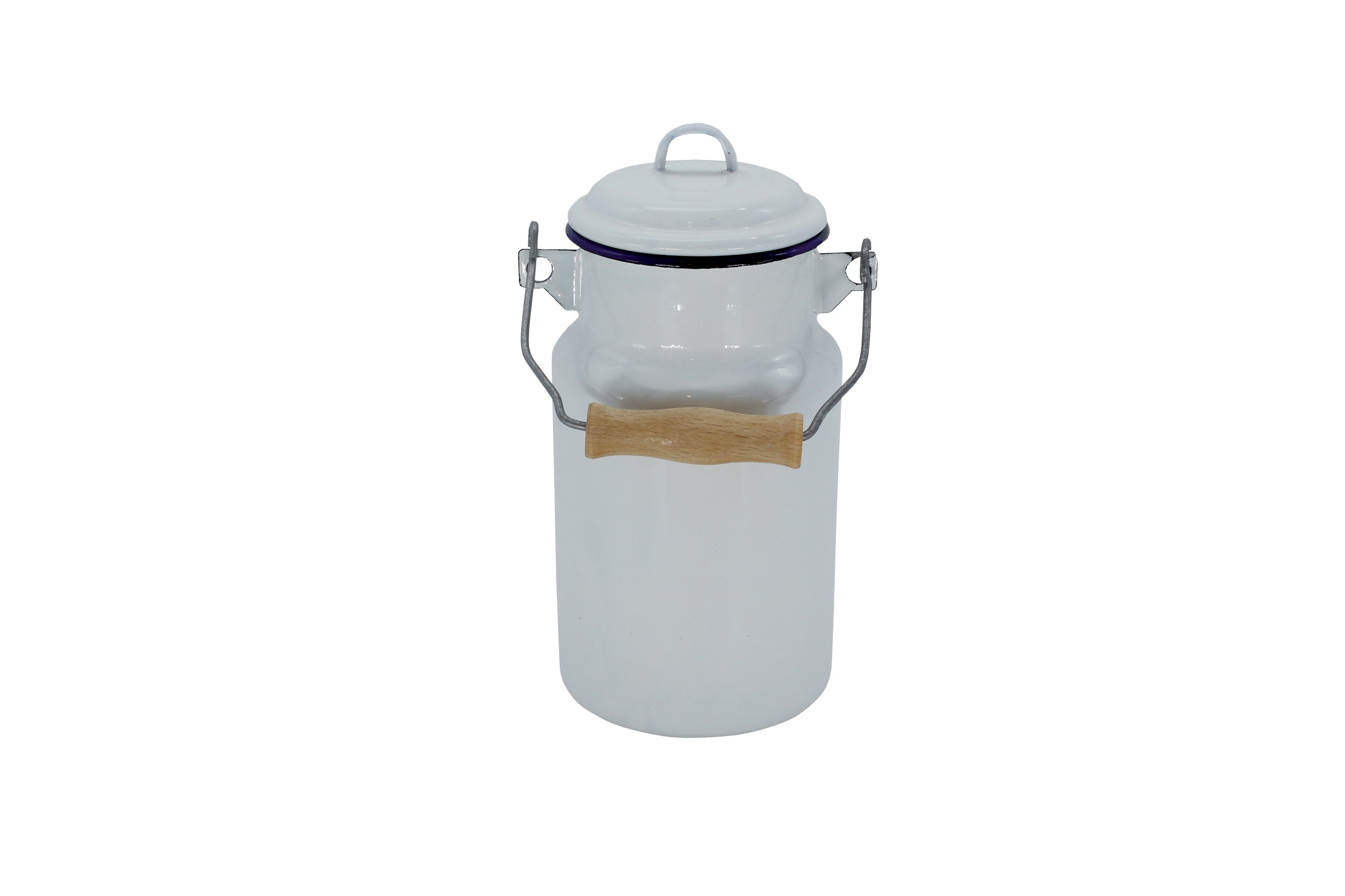 Milchkanne Serie HUSUM emailiert, 1 Liter 
