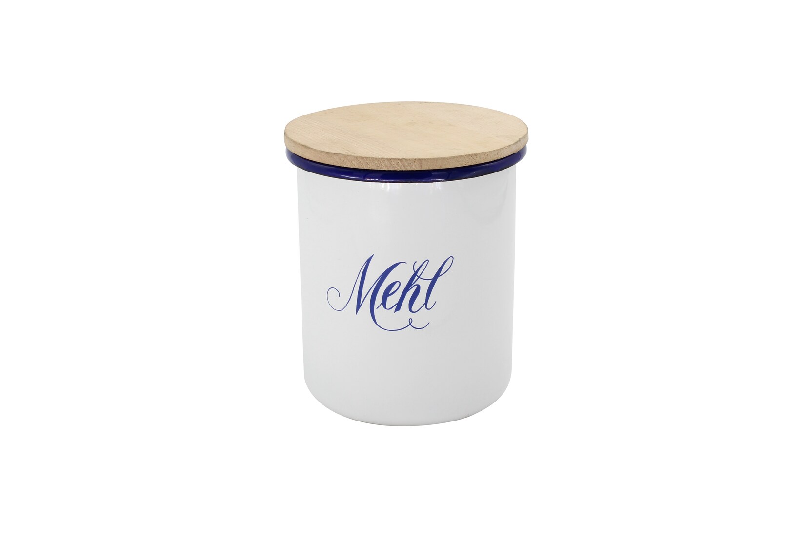 Dose "Mehl" Serie HUSUM emailliert, 1,6 Liter