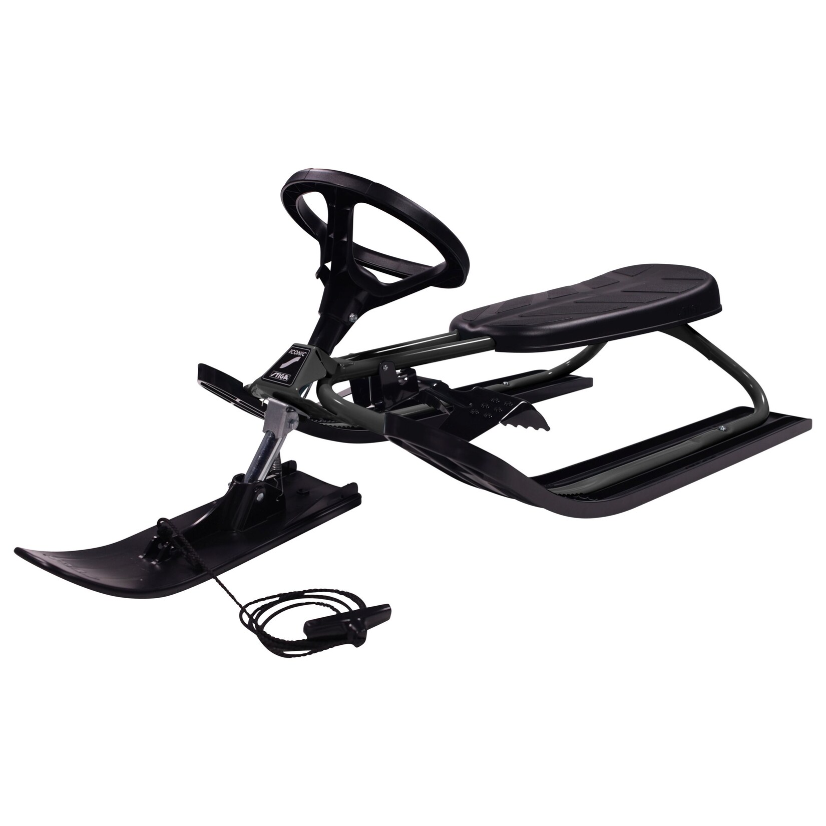 Stiga Sports Lenkschlitten Racer Iconic, grau