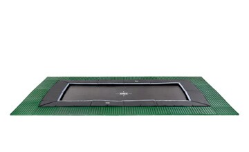 EXIT Dynamic GroundLevel Rect. 244 x 427cm ,schwarz + FreeZone Safety Edge