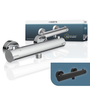 SCHÜTTE Duscharmatur LONDON mit Thermostat, Chrom 