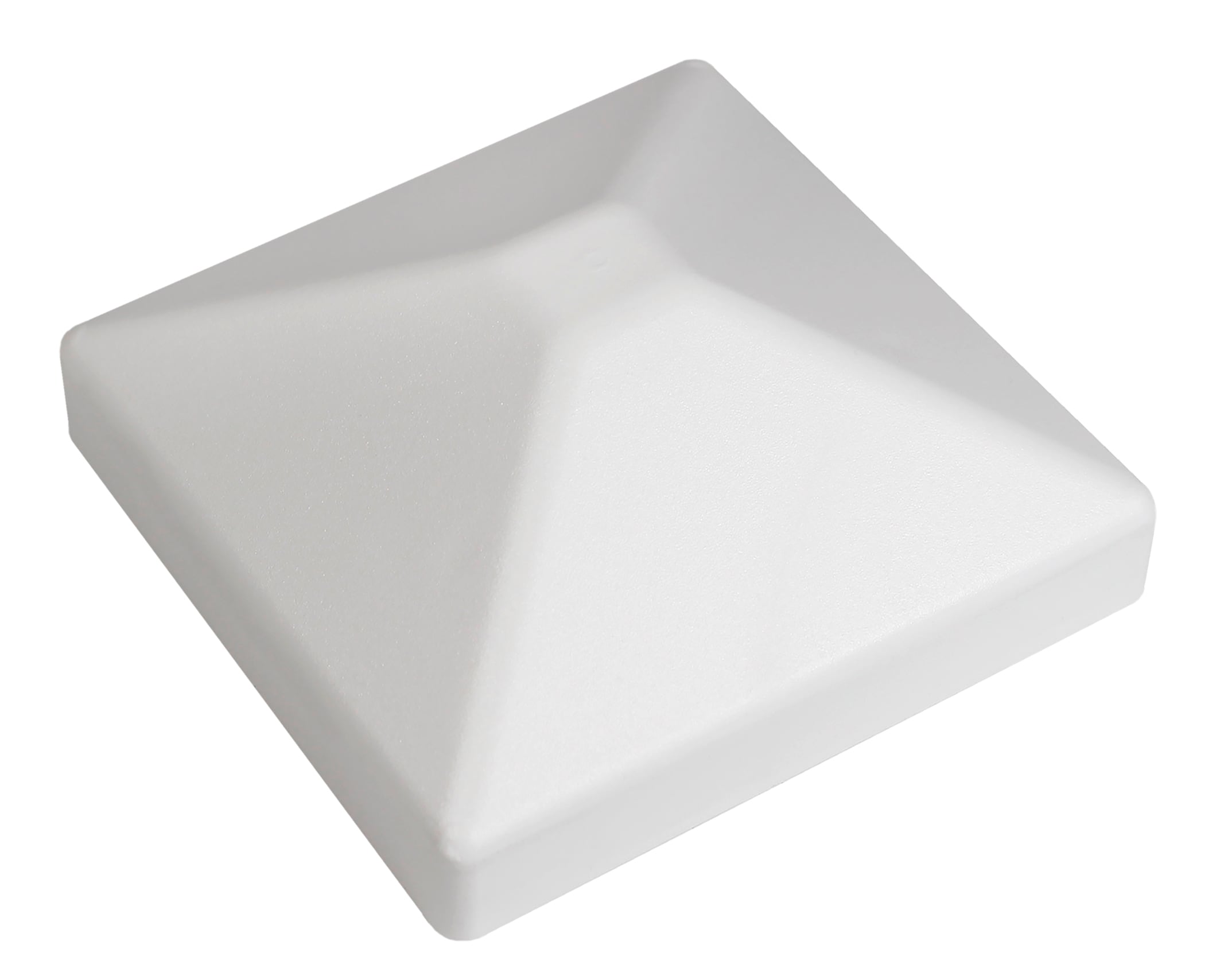 Pfosten-Abdeckkappe in Wei&szlig; 90x90mm (Standard) 