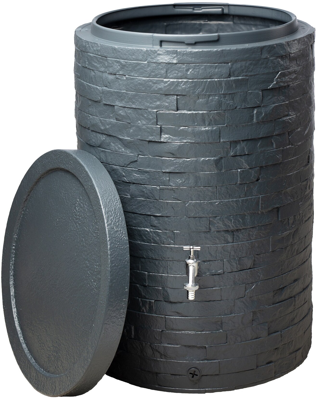 GARANTIA Regentonne 'Muro' graphite grey 420 l