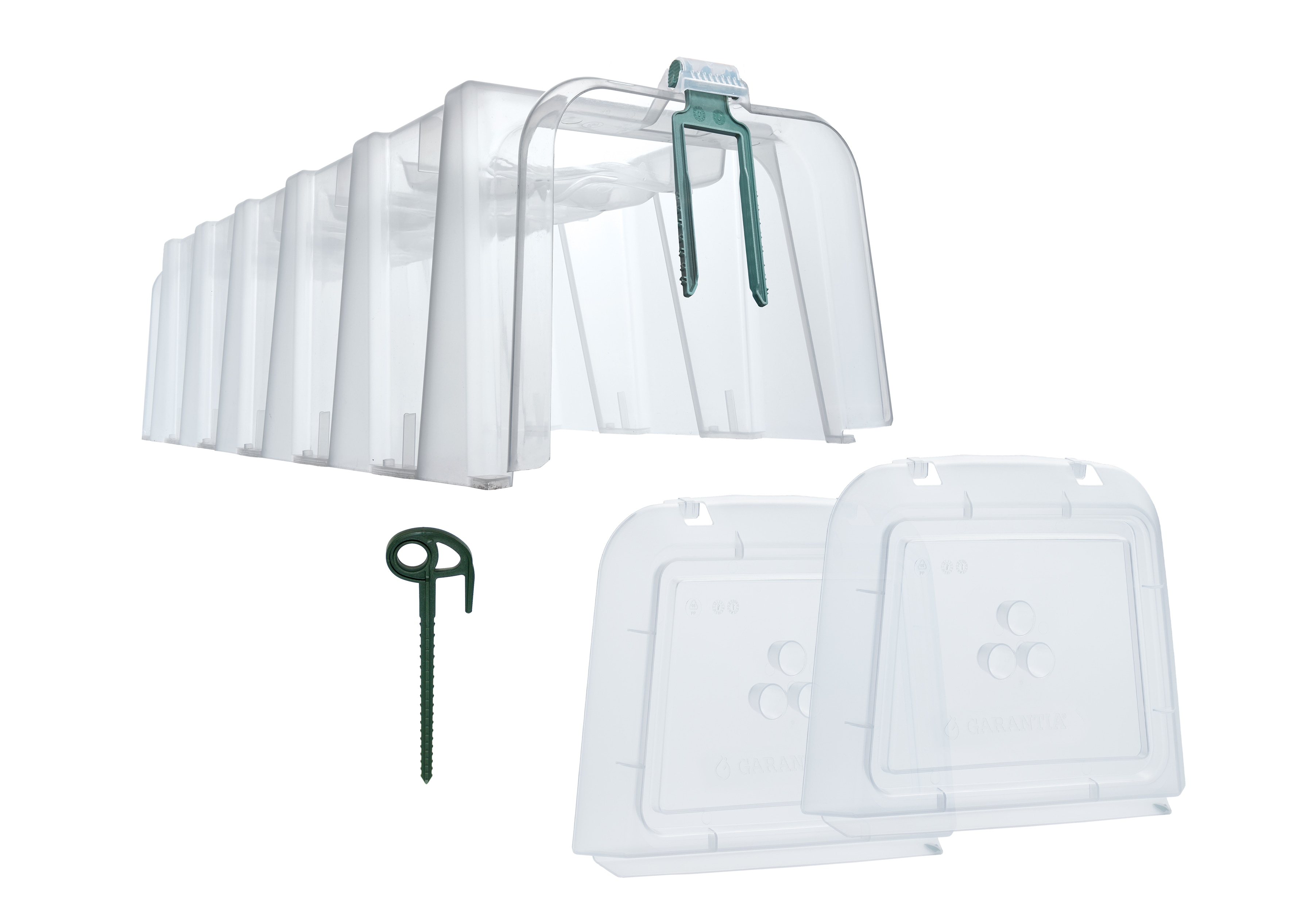 Garantia Sunny Pflanztunnel 3er-Komplettset 