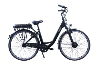 HAWK eCity Wave White - Damen 28 Zoll , Schwarz – versch. Farben - E-Bike mit leichtem Aluminiumrahmen I Shimano 7 Gang Nabenschaltung 