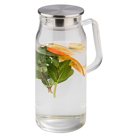 APS 1,5 Liter Glaskaraffe Glas/ Edelstahl bei Marktkauf online bestellen