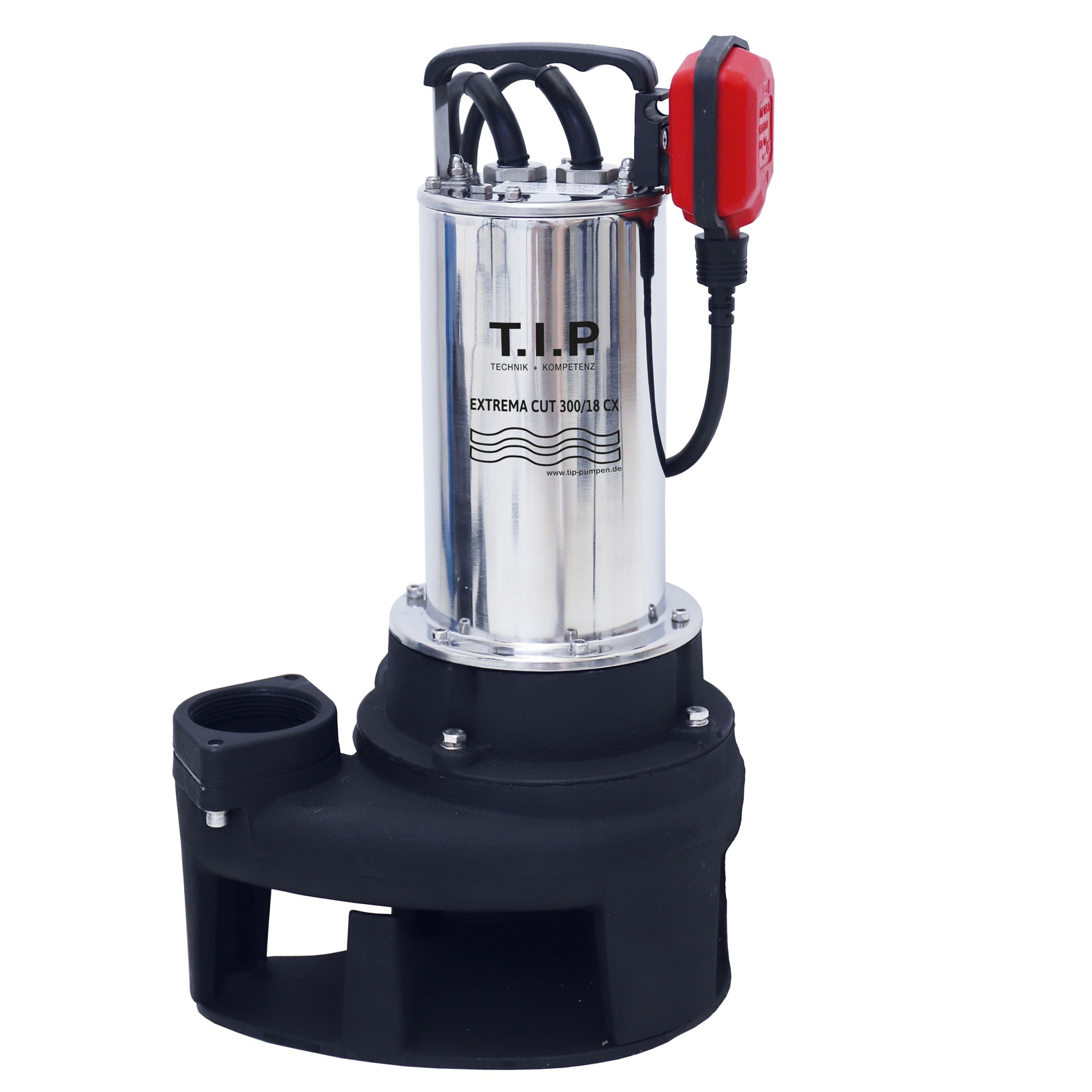 T.I.P. Schmutzwasser-Baupumpe EXTREMA CUT 300/18 CX 